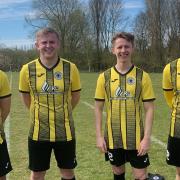 Jordan Carter, Kennie Irving, Brad Claydon and George Paola were High Easter's scorers against Coggeshall Town U23s.