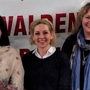 Siobhan Sliman, Saffron Walden Constituency Labour Party Women’s Officer (right) said period poverty is a big issue in Uttlesford.
