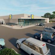 The proposed Lidl for Bishop's Stortford, near Stansted