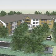 Plans for the new care home in Takeley