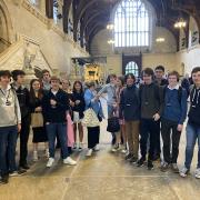 Helena Romanes students visited the Houses of Parliament
