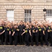 Rock Choir at the Edinburgh Fringe, led by Adam Abo Henriksen