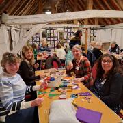 Dunmow WI members made items for the Christmas market