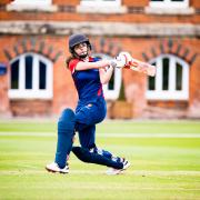 Jessica Olorenshaw playing during her time at Felsted