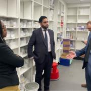 Kemi Badenoch MP visiting Well Pharmacy in Saffron Walden