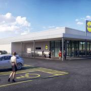 The plans for Lidl in Dunmow