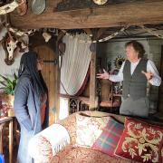 John Tarrow gave Kemi Badenoch a tour of Talliston House