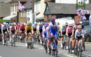 The 2022 Women's Tour of Britain passes through Hatfield Heath on its way to Harlow. Picture: NICHOLAS T ANSELL/PA