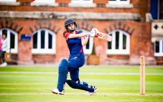 Jessica Olorenshaw playing during her time at Felsted