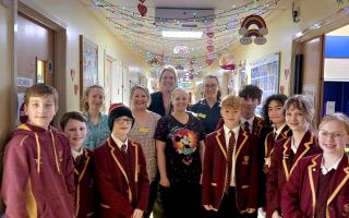 Felsted pupils donated cakes from their charity bake-off