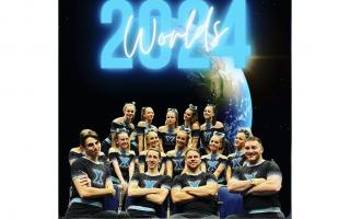 Oblivion Allstars X have qualified for the Cheerleading World Championships