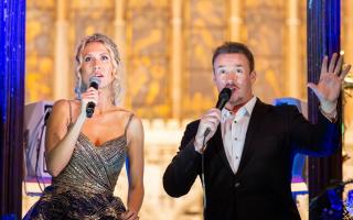 Nancy May and Russell Watson on their 'Magnificent Buildings' tour